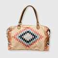 Cream Aztec Weekender