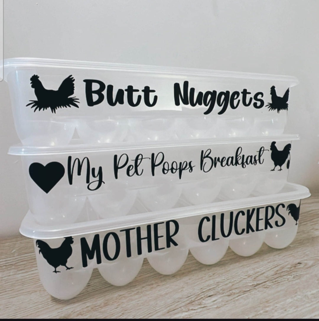 Reusable egg cartons